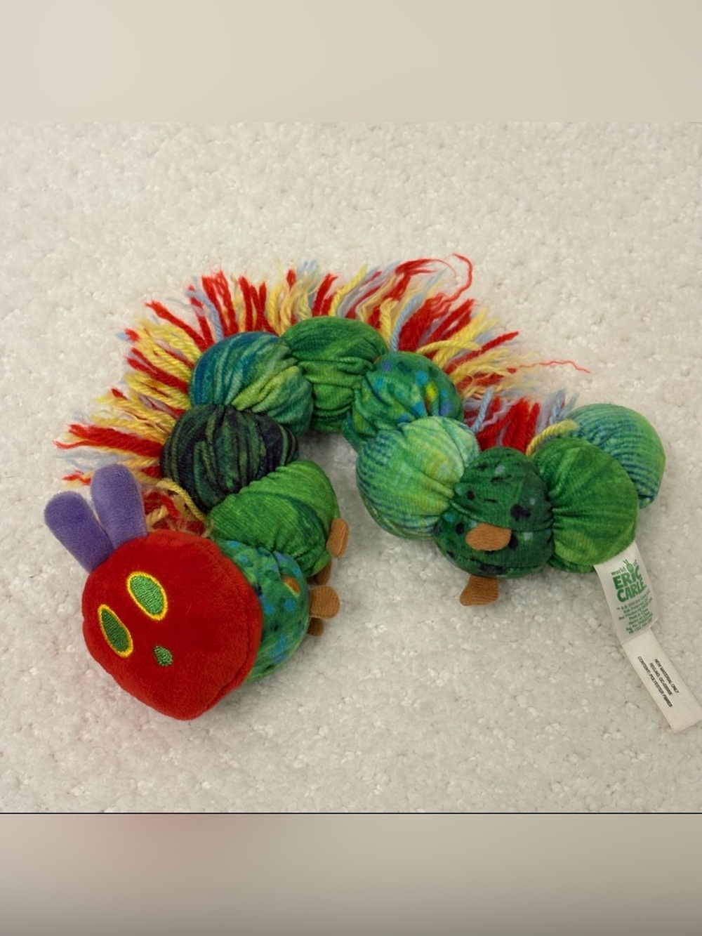 Eric Carle The Very Hungry Caterpillar Stuffed Animal Plush 9” Kids Preferred